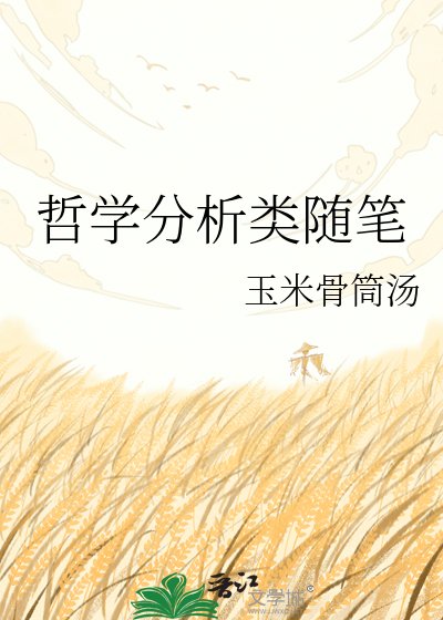 《哲學分析類隨筆》