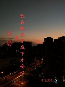 《老婆,放在眼皮子底下才安心》